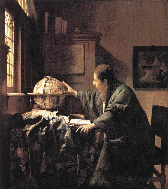 VERMEER VAN DELFT, Jan The Astronomer et oil painting picture